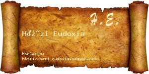 Házi Eudoxia névjegykártya